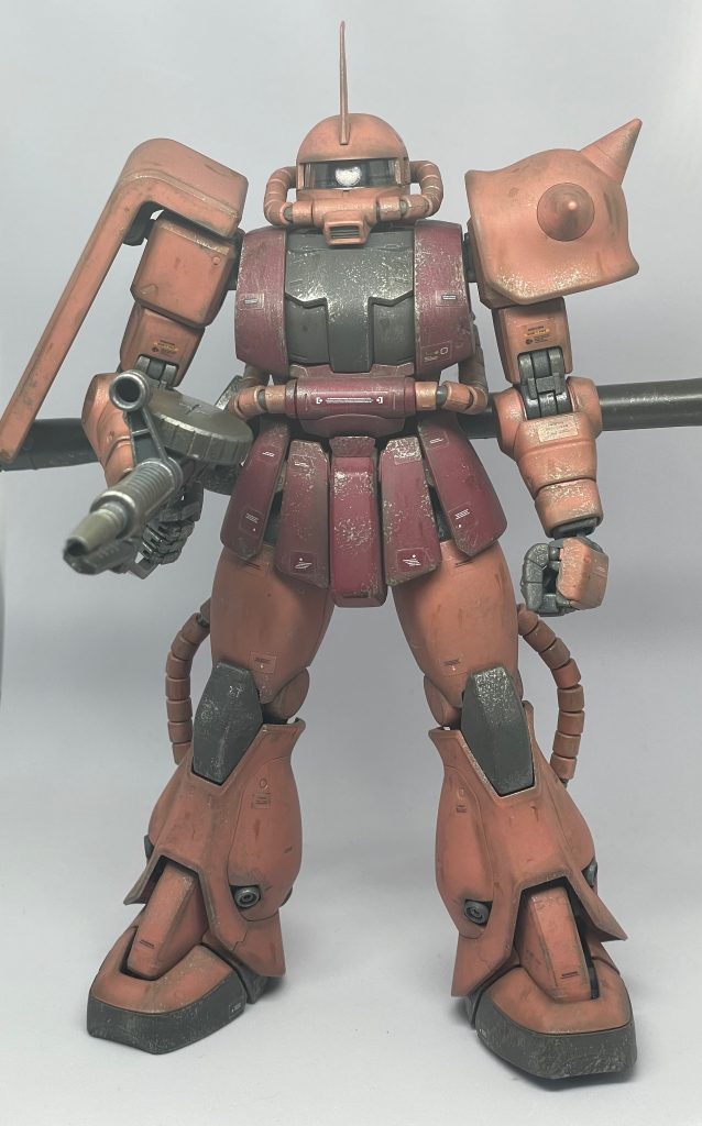シャア専用ザク–4枚目/制作者：白黒魔