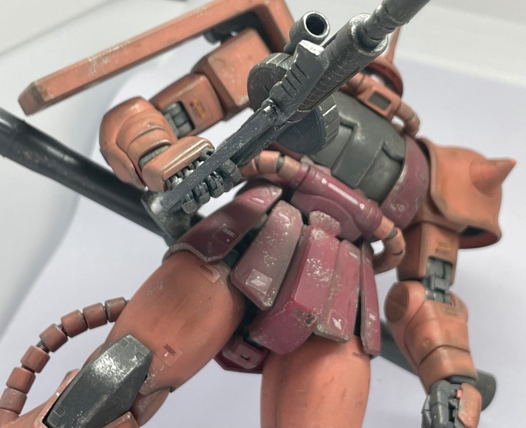 シャア専用ザク–6枚目/制作者：白黒魔