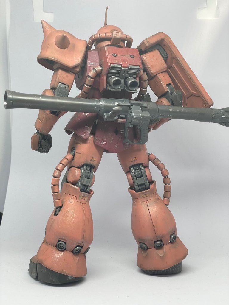シャア専用ザク–5枚目/制作者：白黒魔