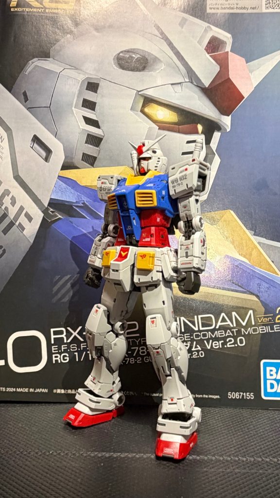 ゲート処理はナイフおよびガラスヤスリスミ入れは基本的に外装パーツのみに対してコピックマルチライナー0.03のセピア（茶色）を使用トップコートなし