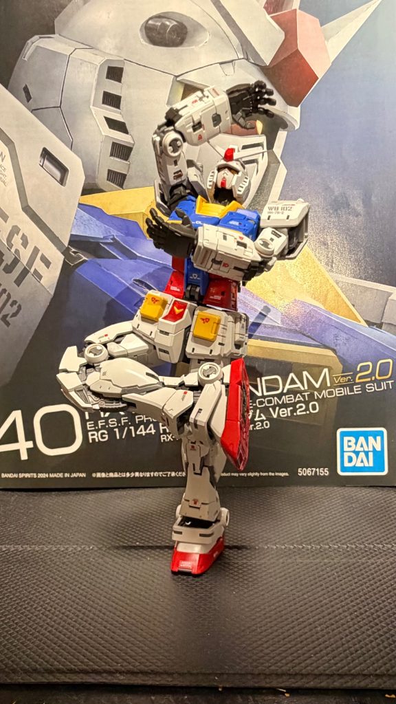 いつもながら随所の関節により変なポーズもできるしバランスも取らせられるでもG40みたいな関節平手も欲しいなあ…