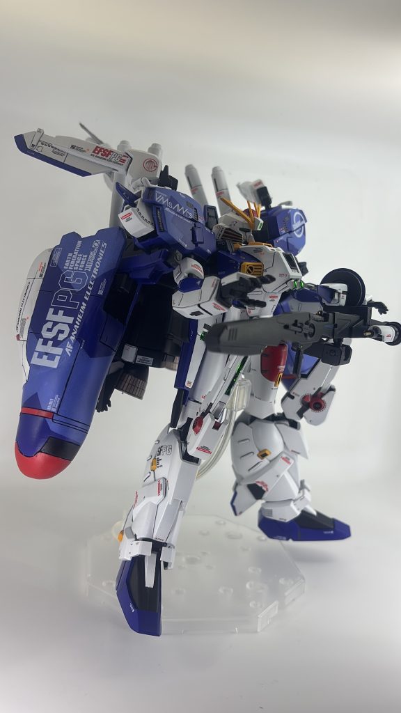 究極で最強のガンプラ。HGUC Ex-Sガンダム–6枚目/制作者：Ruiz