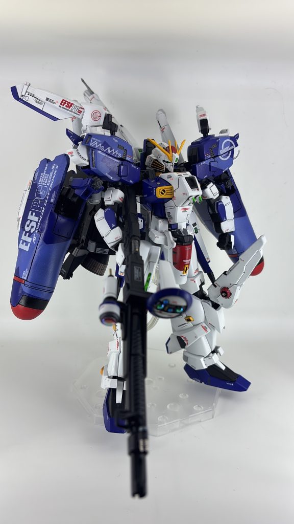 究極で最強のガンプラ。HGUC Ex-Sガンダム–2枚目/制作者：Ruiz