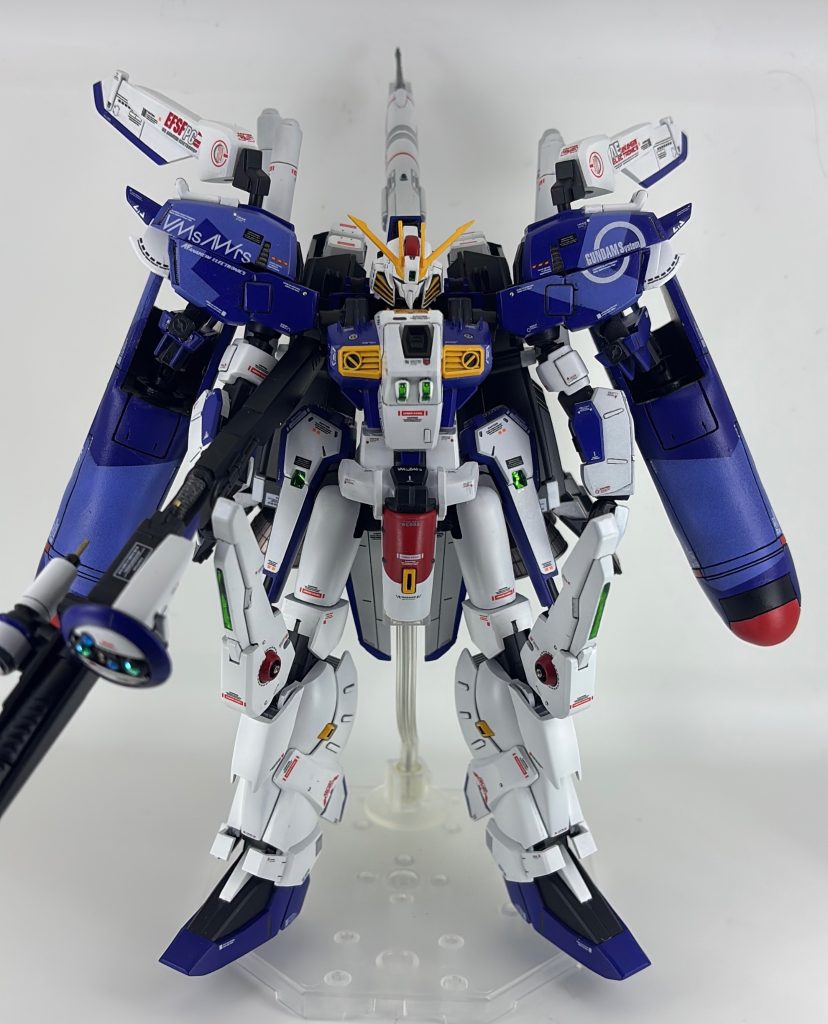 究極で最強のガンプラ。HGUC Ex-Sガンダム–8枚目/制作者：Ruiz