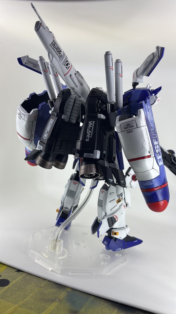究極で最強のガンプラ。HGUC Ex-Sガンダム–5枚目/制作者：Ruiz