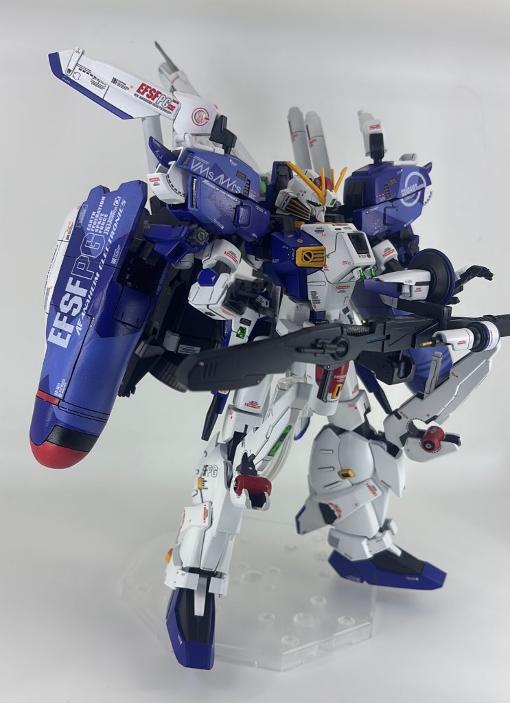 究極で最強のガンプラ。HGUC Ex-Sガンダム–4枚目/制作者：Ruiz