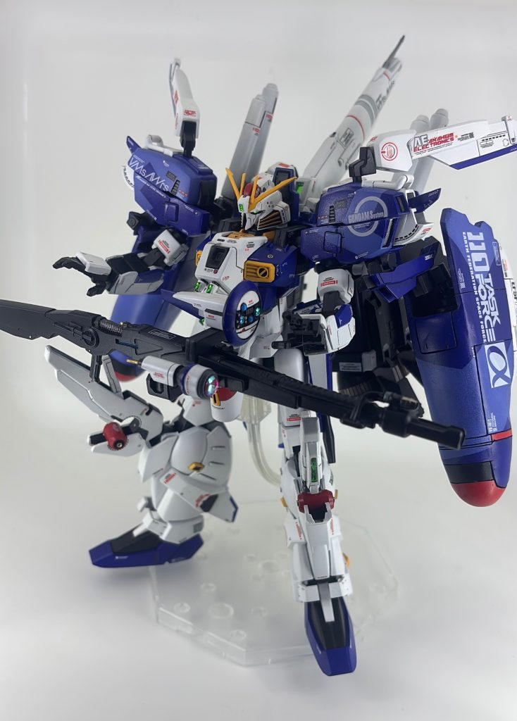 究極で最強のガンプラ。HGUC Ex-Sガンダム–3枚目/制作者：Ruiz