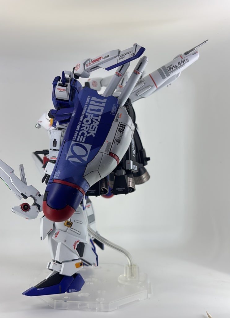 究極で最強のガンプラ。HGUC Ex-Sガンダム–9枚目/制作者：Ruiz