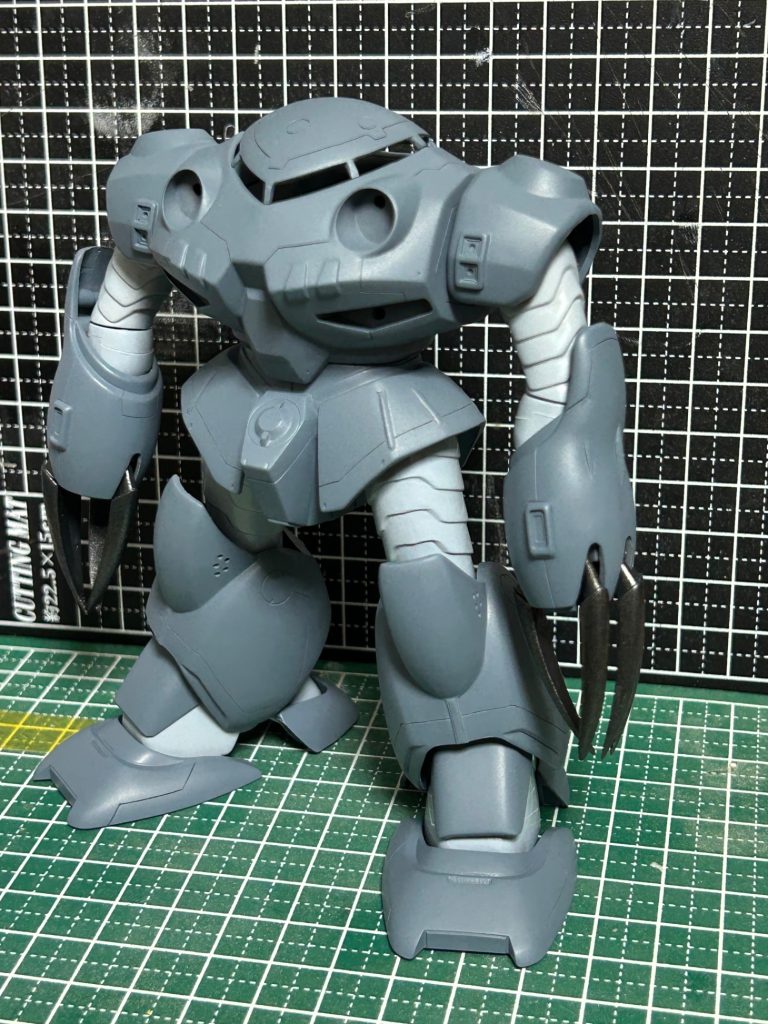 旧キット　ズゴックE 水中迷彩仕様–4枚目/制作者：糖分