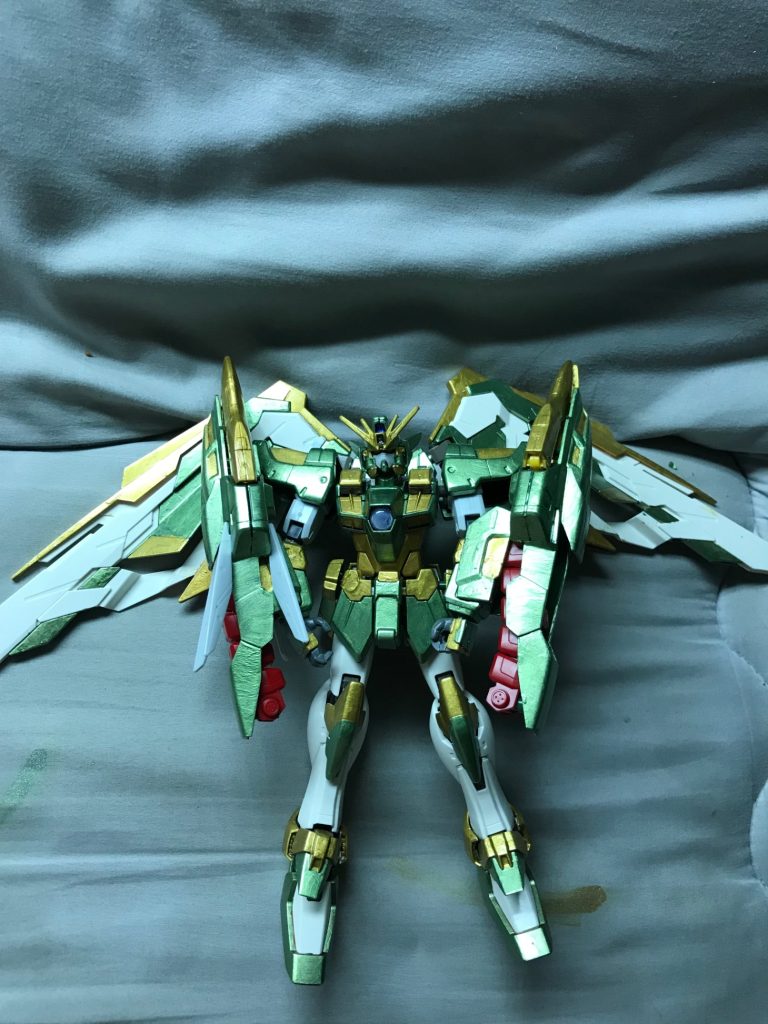 関羽っぽいガンダムを目指して当時は使ってました