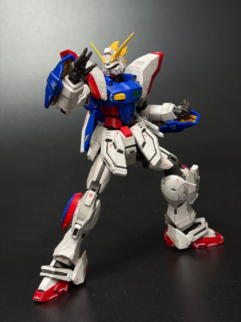 RG シャイニングガンダム–2枚目/制作者：秋風邪