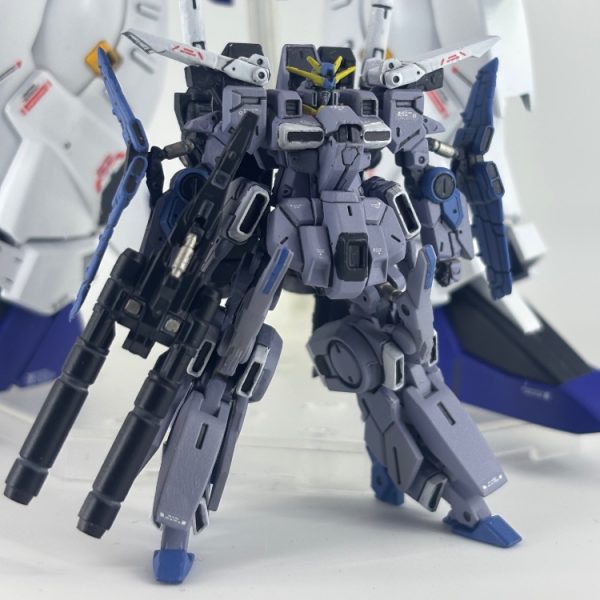 ex-sガンダムの付け合わせ。ガンダムアーティファクト ZZガンダム FAZZ風味