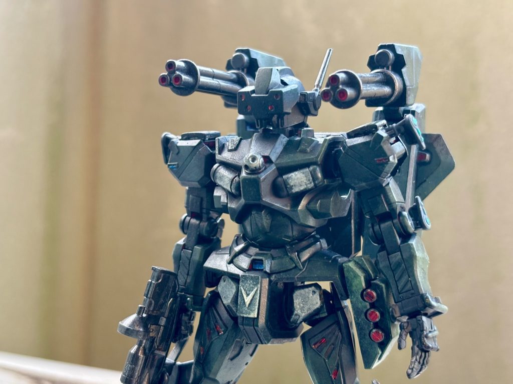 HG 1/144 軽キャノン（GQジェガン）–3枚目/制作者：mal