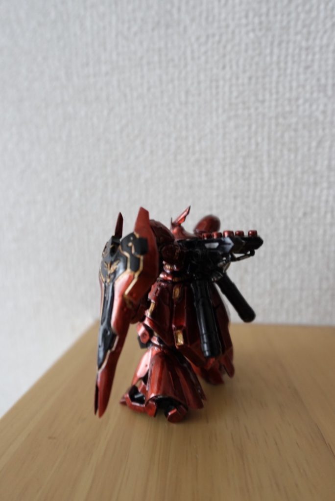 後ろから。ピンぼけしてますね塗料は全て水性を使ってます見ていただきありがとうございました