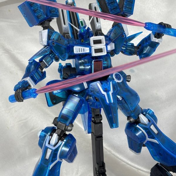 青が濃いガンダムMk-5クリアカラー