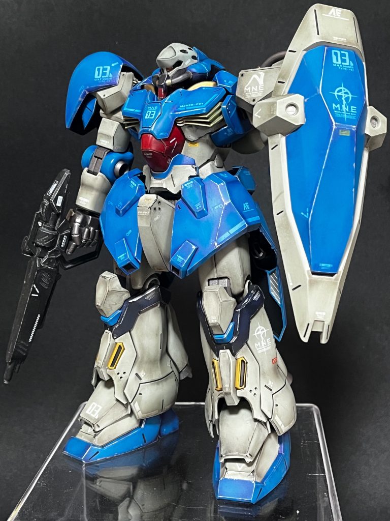 HGUC メッサーF01型　なんとなくブルー