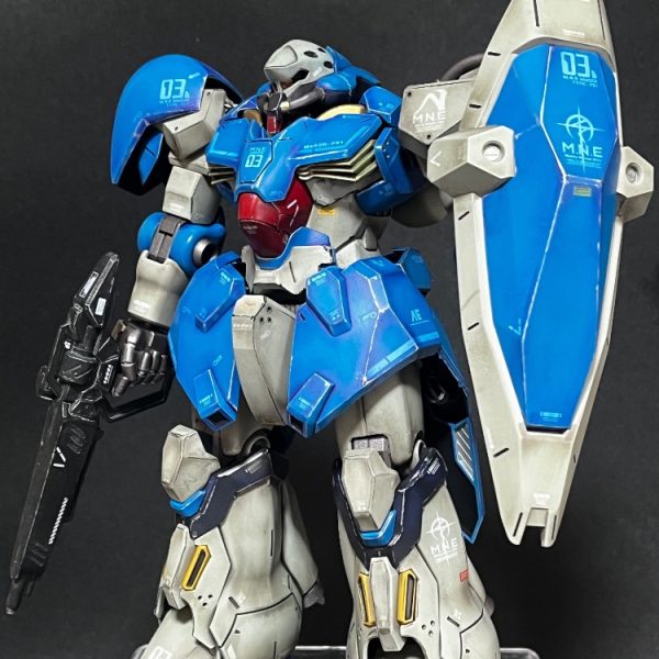 HGUC メッサーF01型　なんとなくブルー