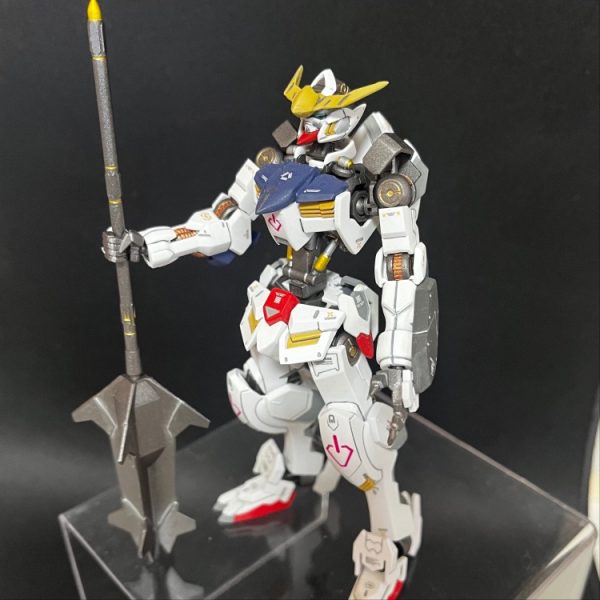 HGバルバトス 第一形態　アゴと腰を伸ばす‼️