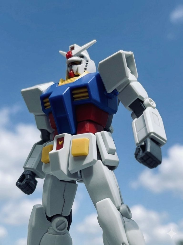 ガンダム大地に立つ！！