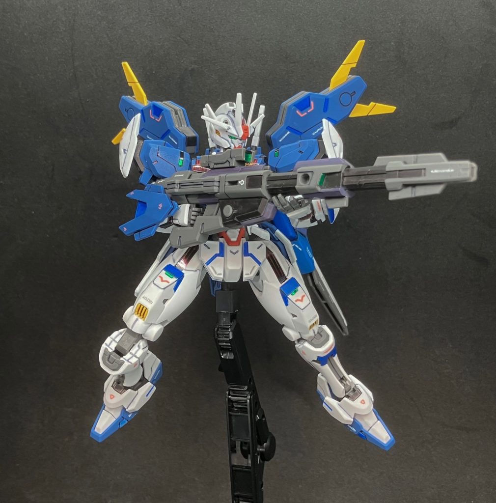 　ガンビットを取り付けないでロングレンジモードにも。