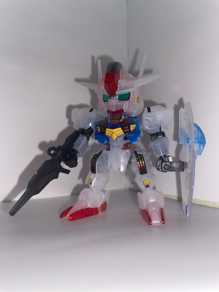 XVX-016/ガンダム・エアリアル[クリアカラー]【パルスアレンジ・オブ・カラーモデル】–2枚目/制作者：【電幻龍メンバーズ】ドラグーンの開発部