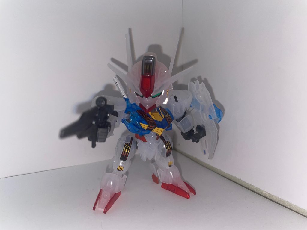 XVX-016/ガンダム・エアリアル[クリアカラー]【パルスアレンジ・オブ・カラーモデル】–6枚目/制作者：【電幻龍メンバーズ】ドラグーンの開発部
