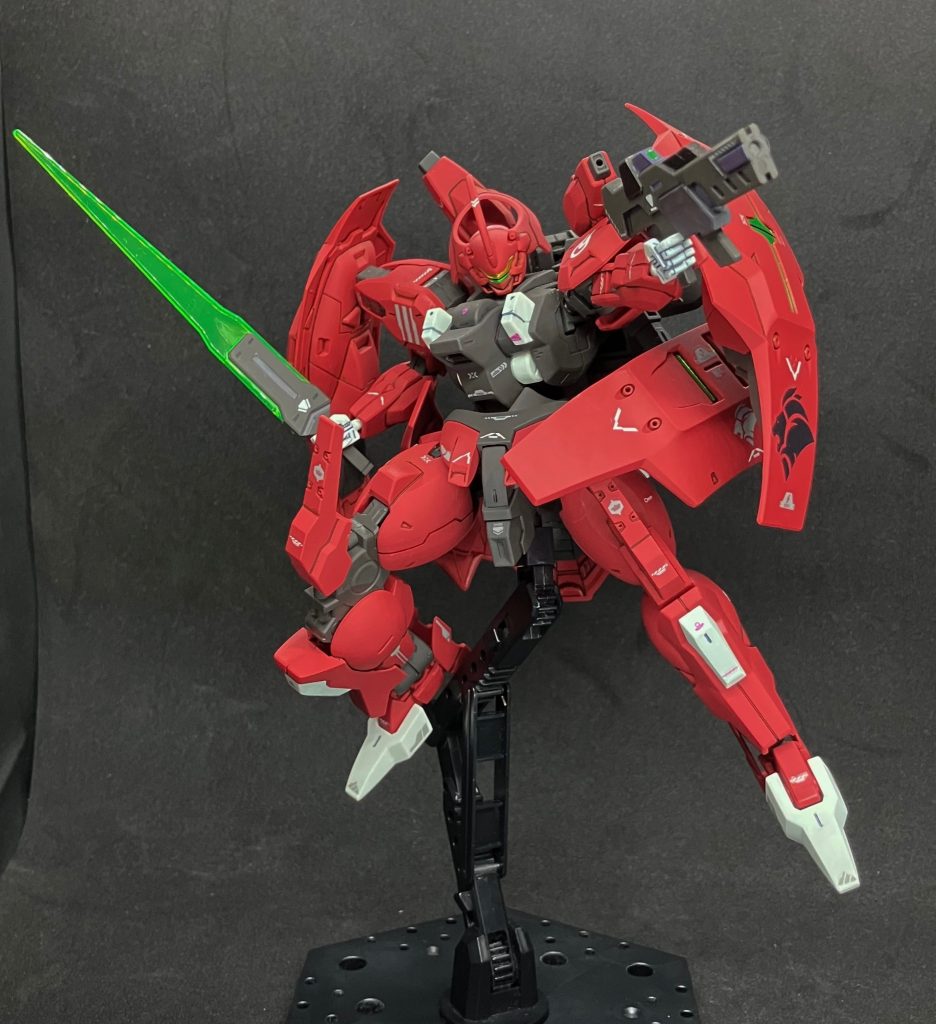 　ビームトーチとライフルももちろん製作。