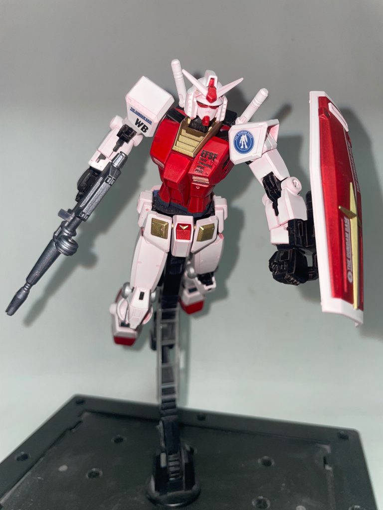 RX-78-2〔F-1・006〕/ガンダム改［マルマルロク／セイラ・マス専用機］〔正式名RX-78-2 ガンダム[BEYOND GLOBAL][ガンダムベースカラー]〕【パルスアレンジ・オブ・リアルカラーモデル】–4枚目/制作者：【電幻龍メンバーズ】ドラグーンの開発部