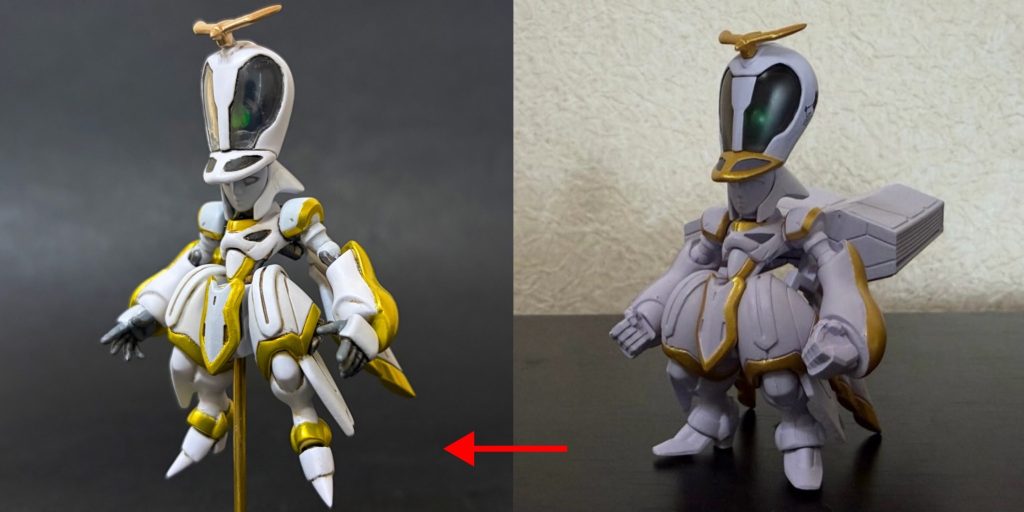 製品版と比較