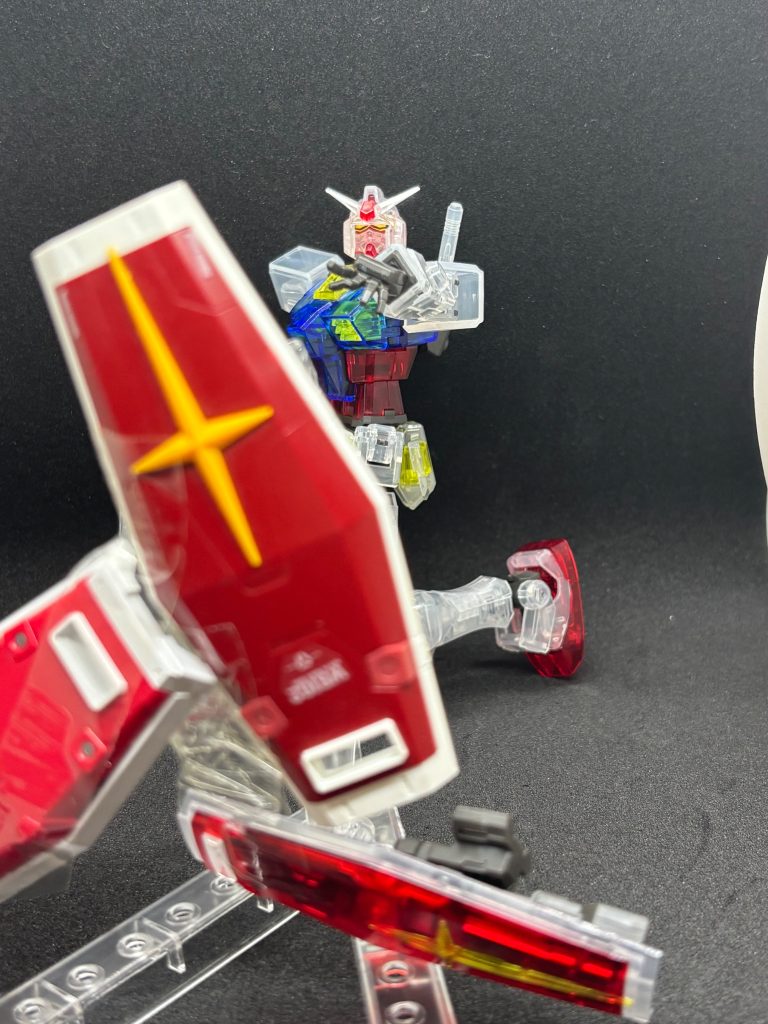 ユニコーンガンダムに憧れるガンダム！クリアなのでフルサイコフレームだと思って下さい！（前回のコメントを参考にした！）