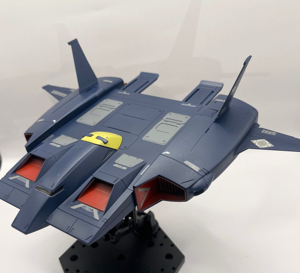 右側面。こいつを塗る為に0.5口径のハンドピース買いましたよ‥