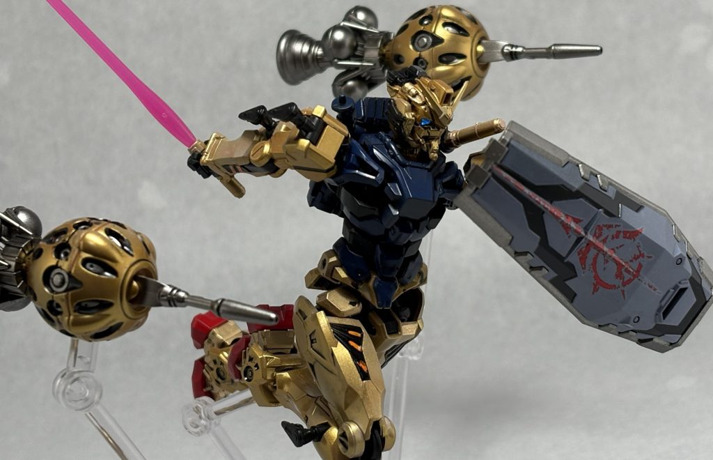 HG赤いガンダム　百式カラー–5枚目/制作者：浅見ゆうき