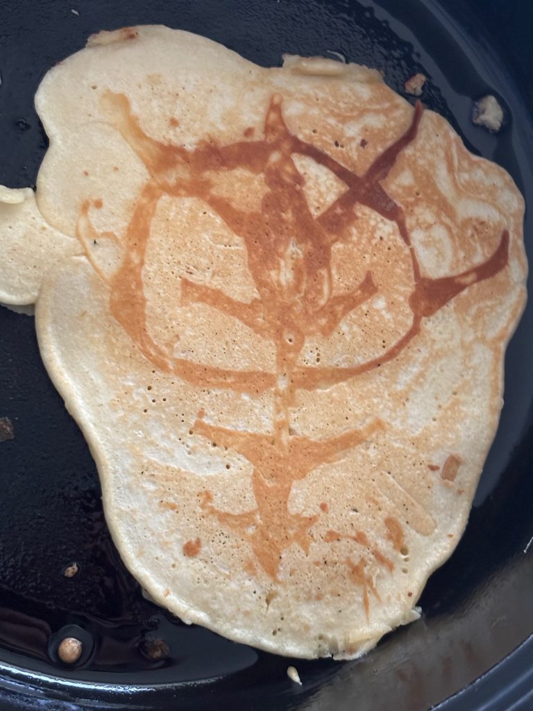 おまけのジオンホットケーキ
