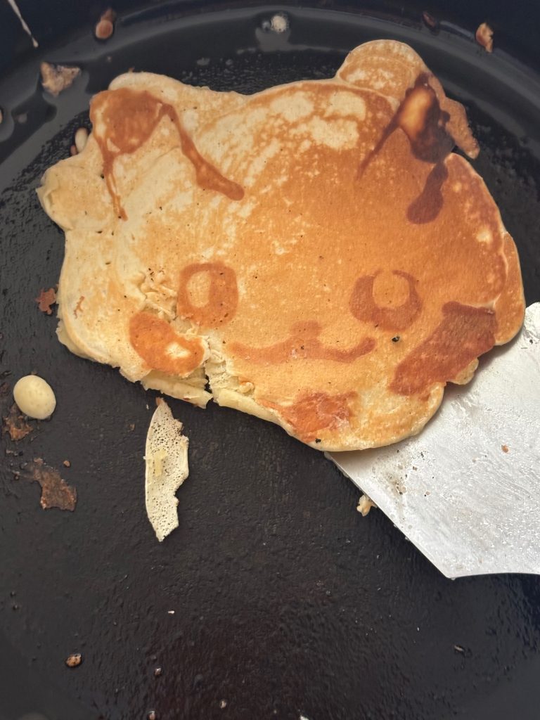 おまけ何故ここへ？ピカチュウホットケーキ！