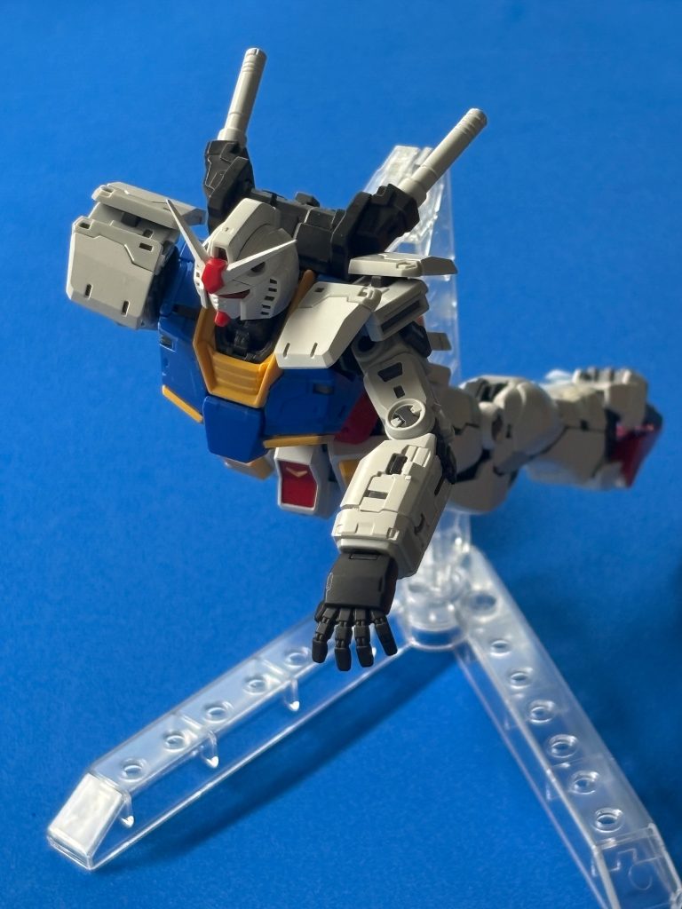 クスィーガンダムになりたかったガンダム（フライトフォーム）右腕が折れてる時のやつ