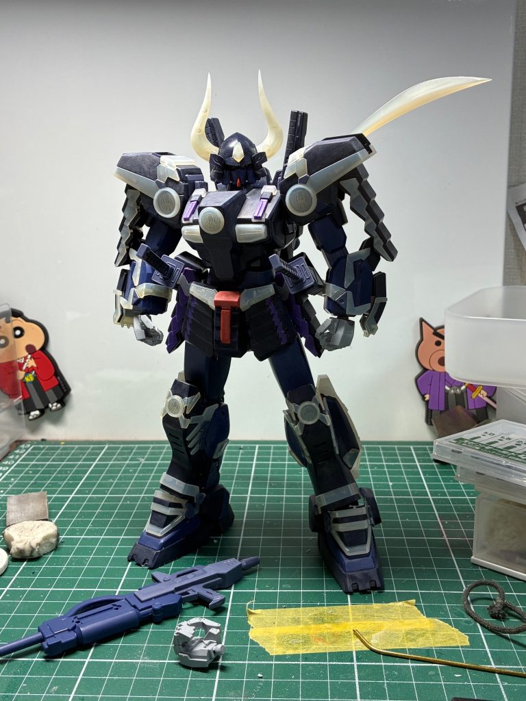 素組み時点初めてメッキ剥がしに挑戦した。https://gumpla.jp/story/25301731