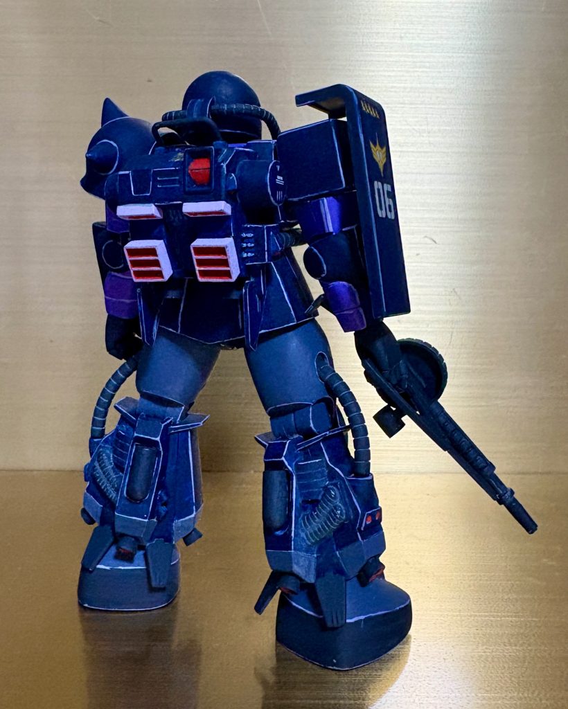 旧キット　MS-06R–4枚目/制作者：スモールワールド工廠