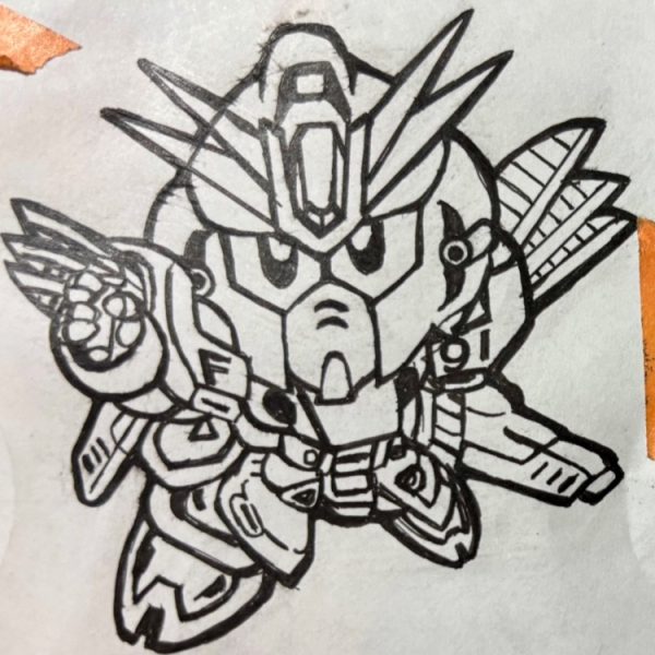 閲覧ありがとうございます。＾＾SDガンダム❼❹ガンダムＦ９１を 軸に製作しようと 考案中 です ＾＾先ずは 頭部 のサイズアップ &nbsp;から😁&nbsp;&nbsp;（1枚目）