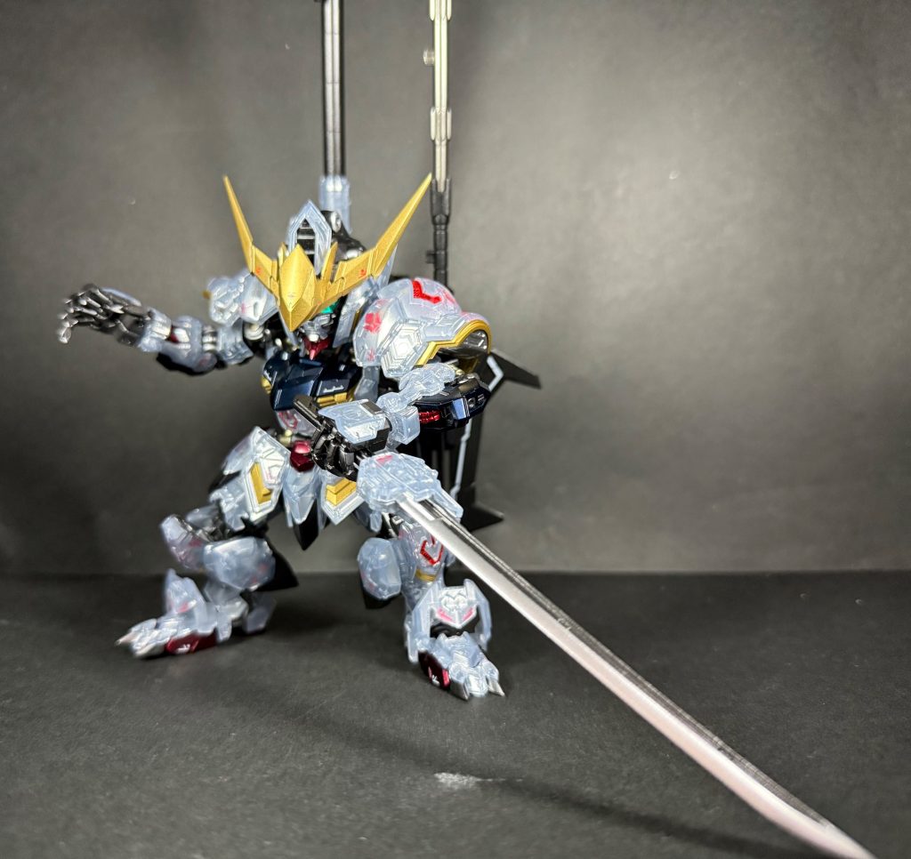 MGSD バルバトス【ソリッドクリア】メカニカルコアメッキ風塗装–8枚目/制作者：バンちゃん