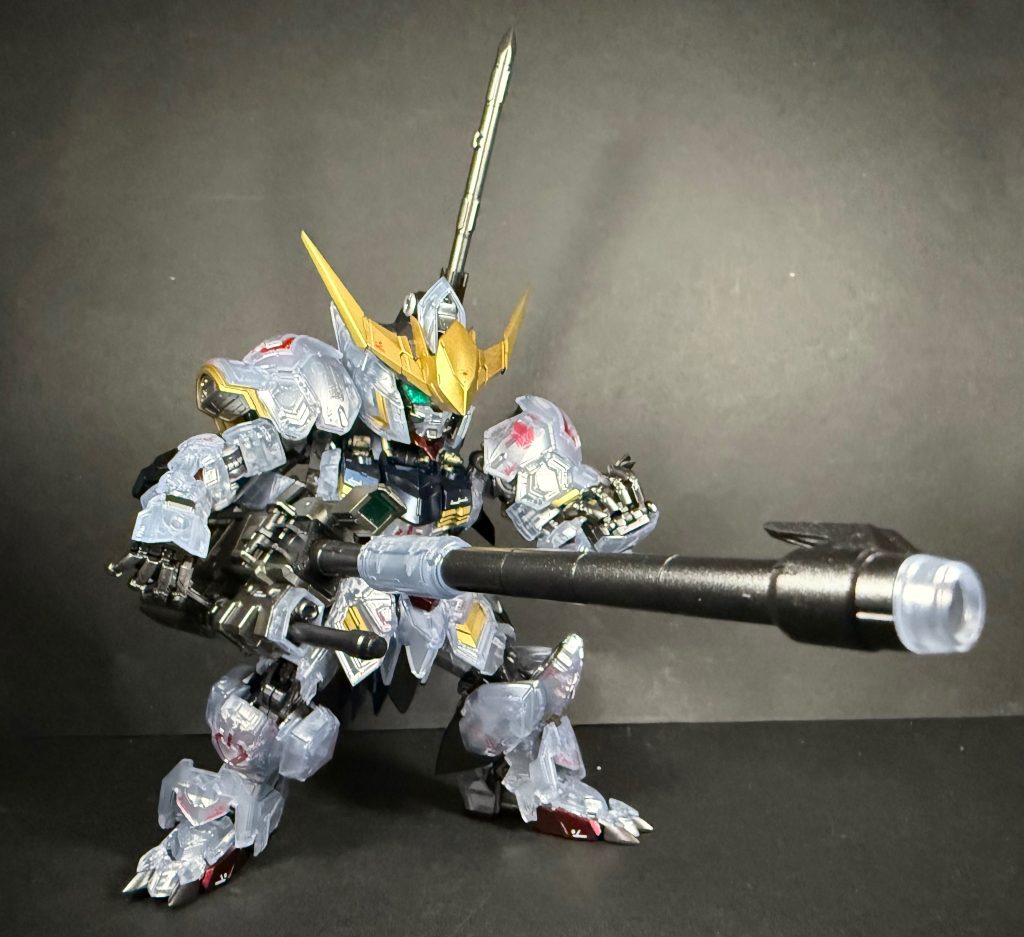 MGSD バルバトス【ソリッドクリア】メカニカルコアメッキ風塗装–6枚目/制作者：バンちゃん