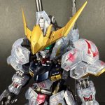 MGSD バルバトス【ソリッドクリア】メカニカルコアメッキ風塗装