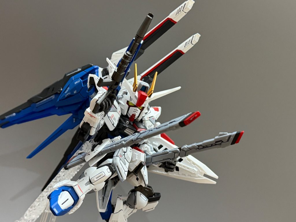 塗装に苦戦したけどMGSDはやっぱカッコいい✨