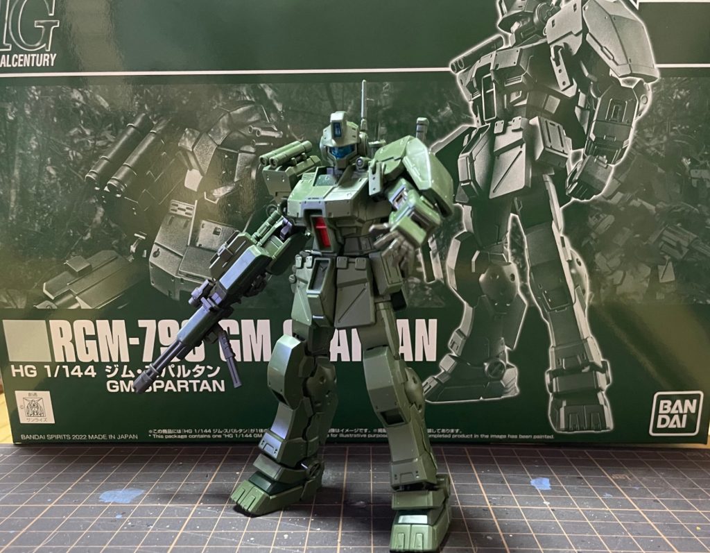 元キットジムスパルタンのパチ組みです