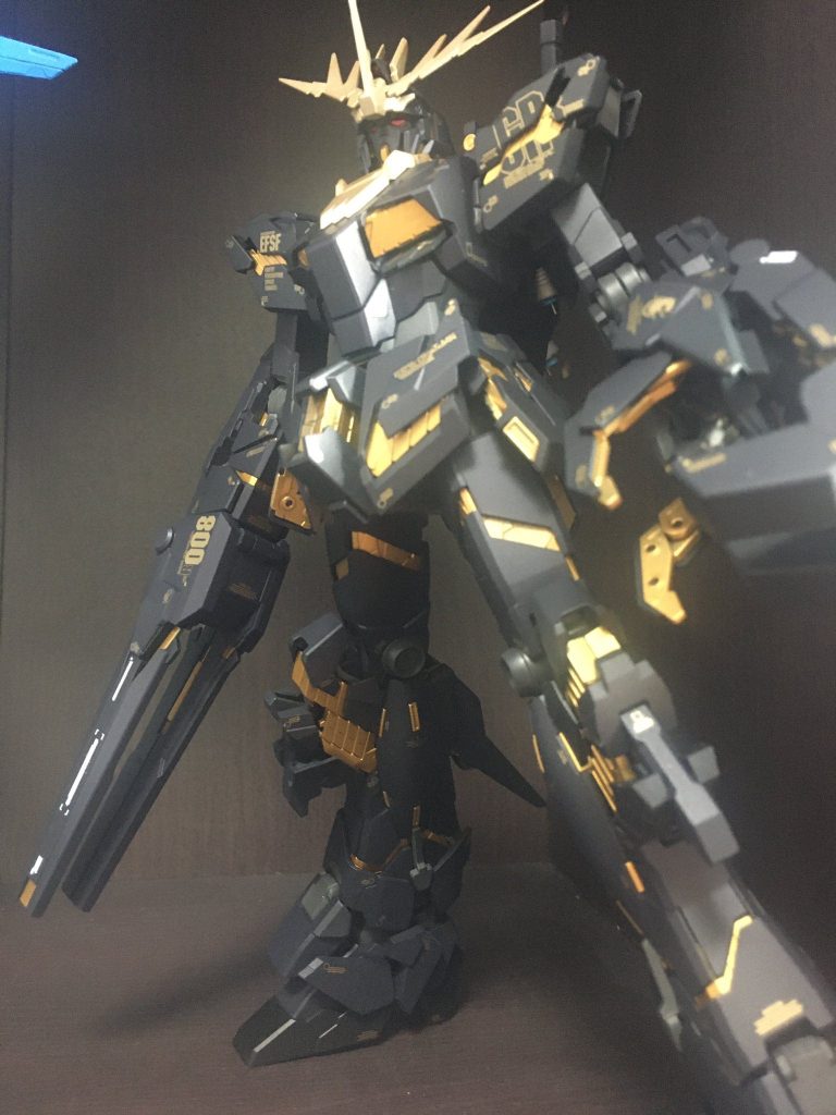 MG バンシィ–4枚目/制作者：ゆ(´ω｀)@スト6ガンプラ部
