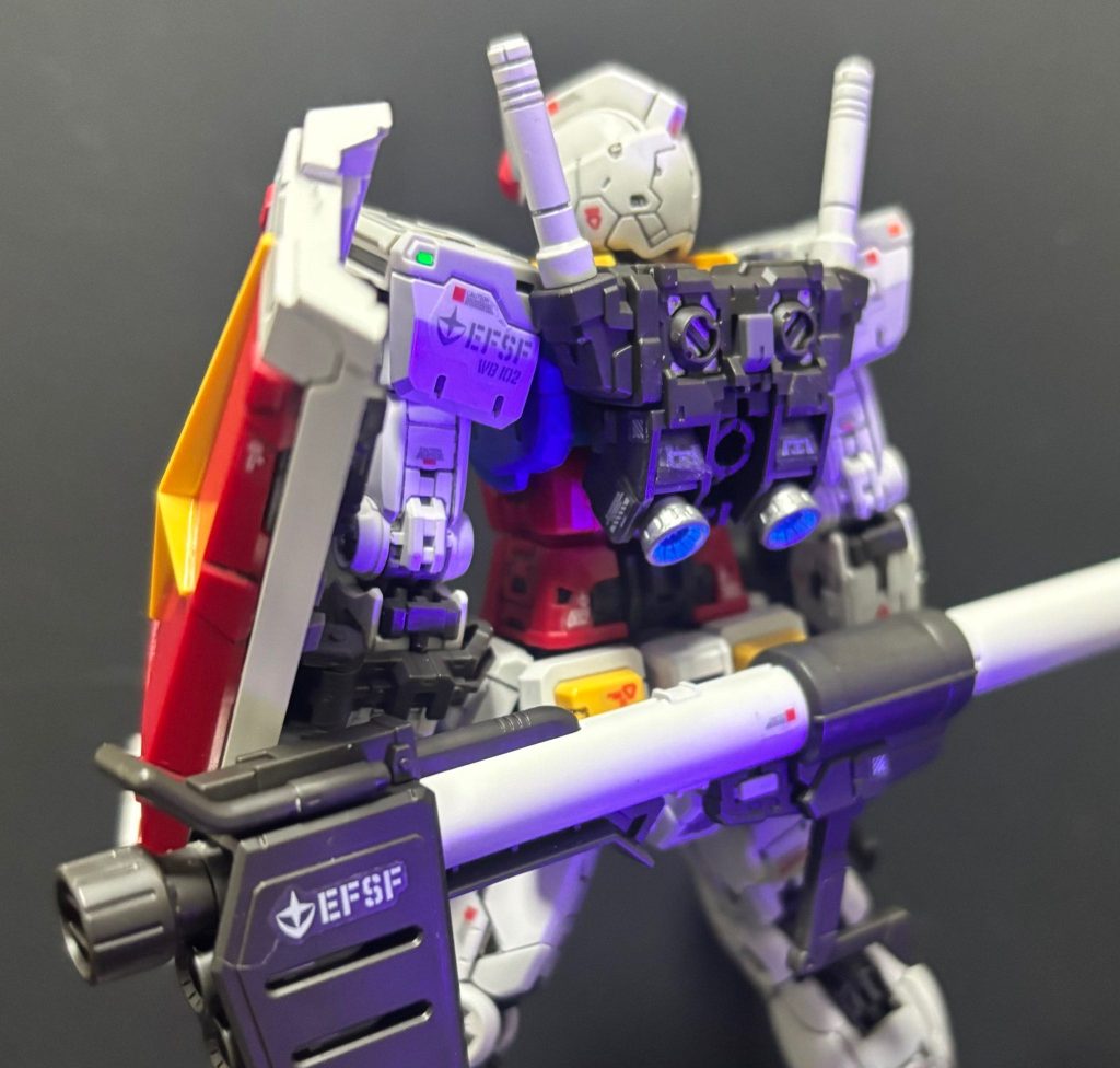 RG ガンダム 2.0–3枚目/制作者：ゆ(´ω｀)@スト6ガンプラ部