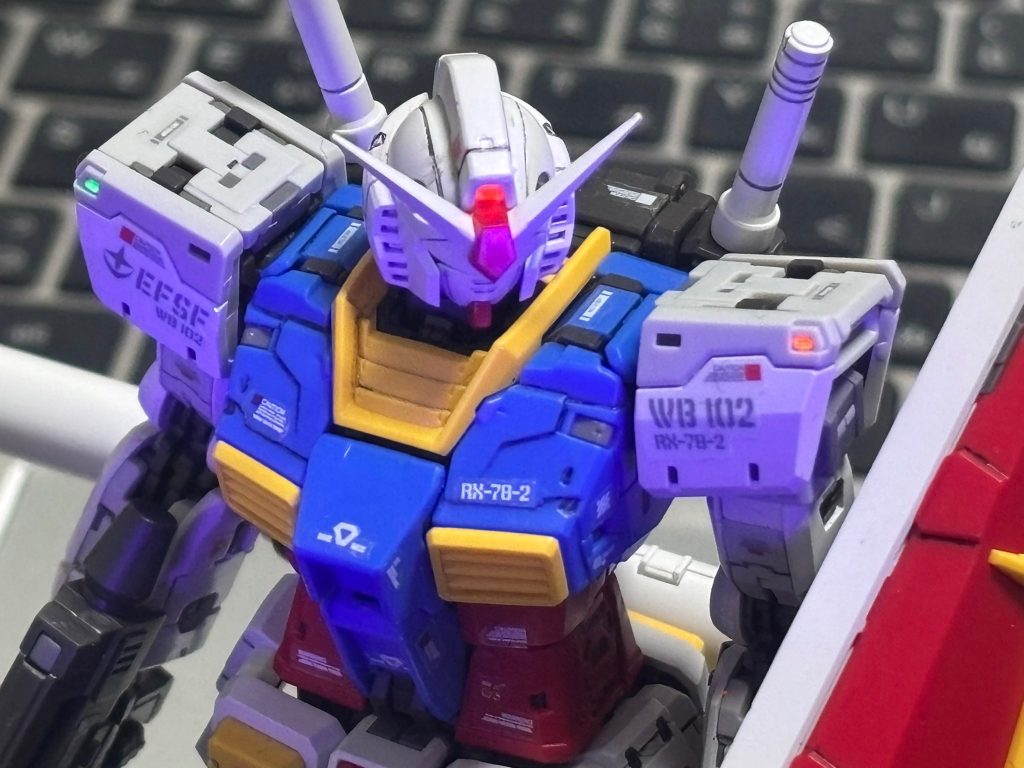 RG ガンダム 2.0–4枚目/制作者：ゆ(´ω｀)@スト6ガンプラ部