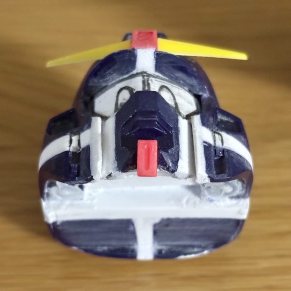 閲覧ありがとうございます＾＾頭部 の 切り分け１,８ミリ プラ板 を使用してサイズアップ を図りました。&nbsp;参考にしてくださいね。&nbsp;（細部改修は後ほど😁）（2枚目）