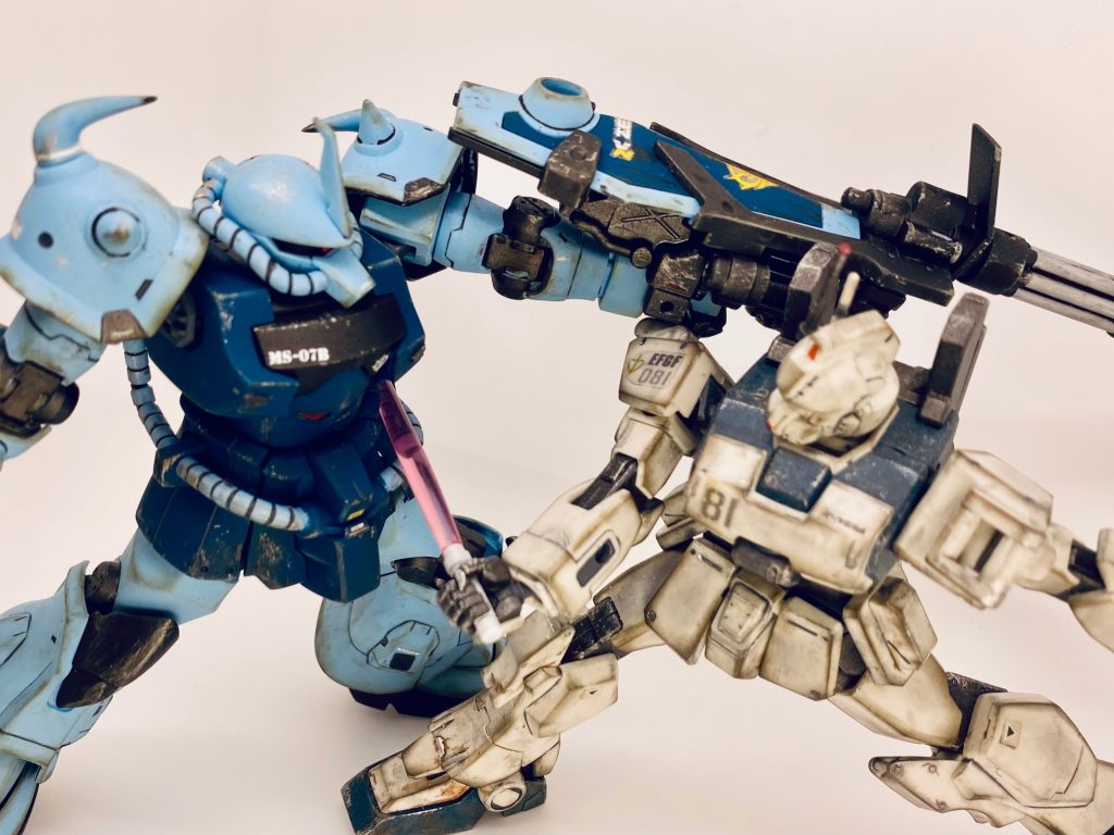 以前作成したEz-8と名シーン再現。