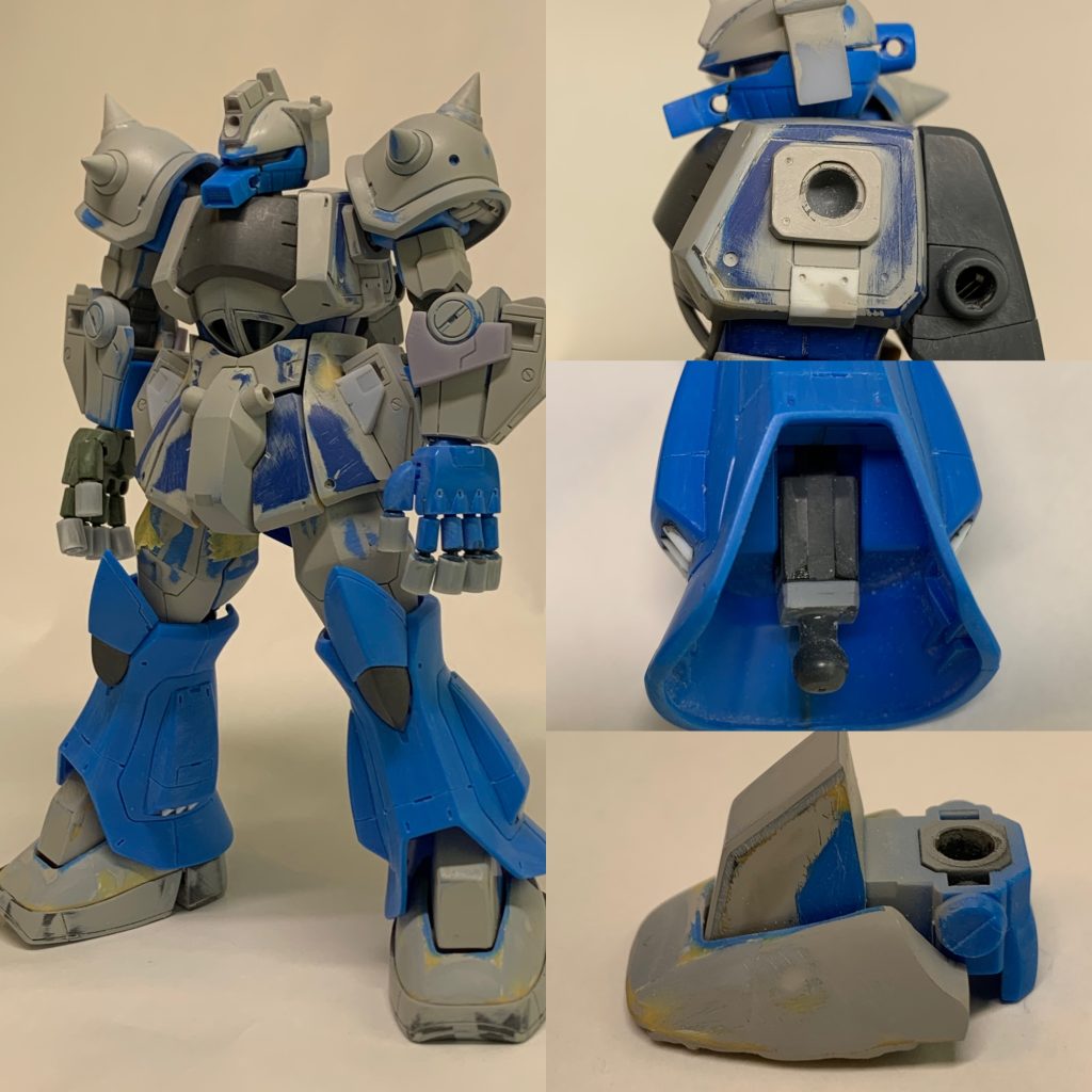 製作中の写真見たかったので追加しました。足首頑張ってたみたいですね。