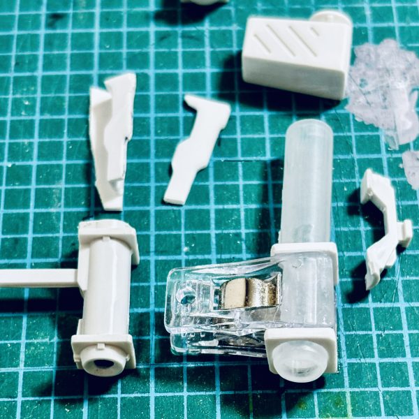 閲覧ありがとうございます。＾＾進捗です。盾 を 細部調整完了そしてSD寄り のハイパーバズーカ自作してまして…&nbsp;ほぼ終わりました。続きます😊（7枚目）